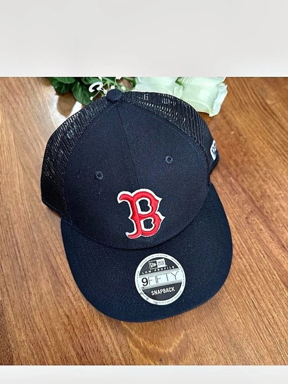 New Era 9FORTY Boston Red Sox Black Cap NWT